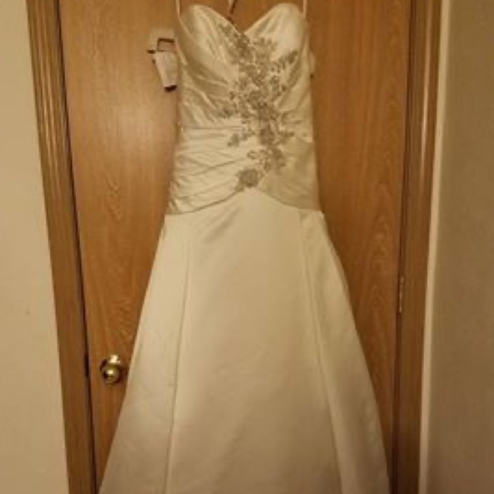 Oleg Cassini Wedding Gown - Picture 3 of 8